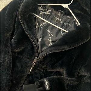 YoungLA Men's Black Teddy Jacket